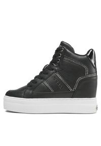 Guess Sneakersy Giala FL5ALA ELE12 Czarny. Kolor: czarny. Materiał: skóra #3