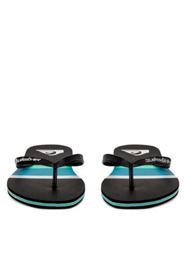 Quiksilver Japonki MOLOKAI STRIPE AQYL101361 KVJ3 Czarny. Kolor: czarny. Materiał: syntetyk