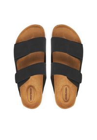 Jack & Jones Klapki Jfwcentral 12257218 Czarny. Kolor: czarny. Materiał: skóra #5