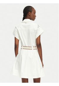 Marciano Guess Sukienka codzienna 182406 Beżowy Classic Fit. Okazja: na co dzień. Kolor: kremowy. Materiał: bawełna. Typ sukienki: proste. Styl: casual #2
