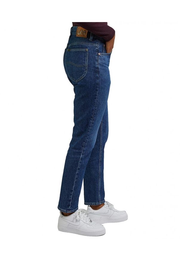 Lee - DAMSKIE SPODNIE LEE RIDER JEANS INDIGO REVIVAL 112346312