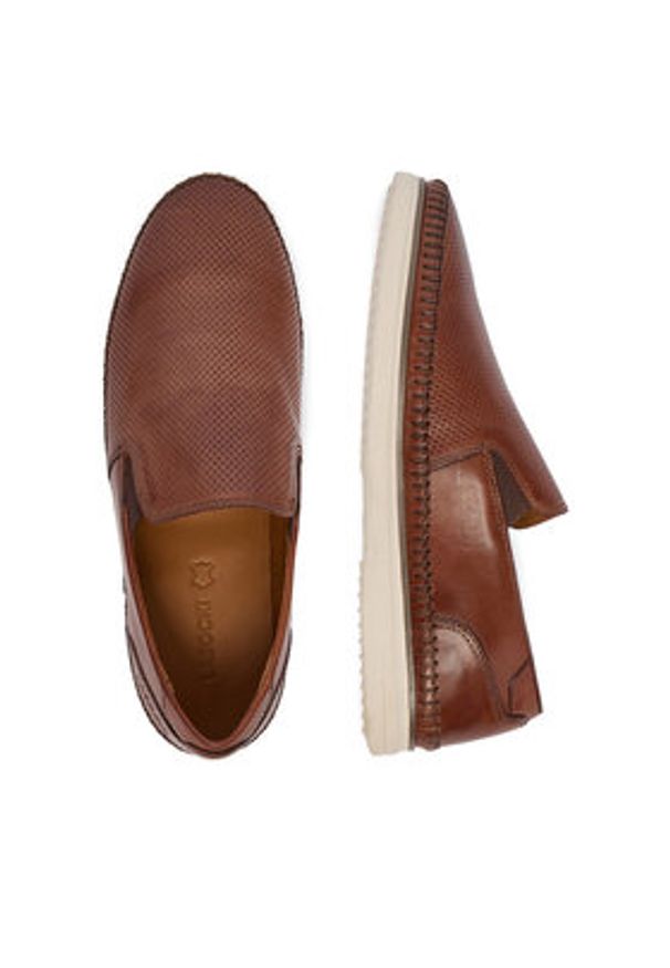 Lasocki Półbuty CEO-CLIVE-06M MB Brązowy. Kolor: brązowy. Materiał: skóra