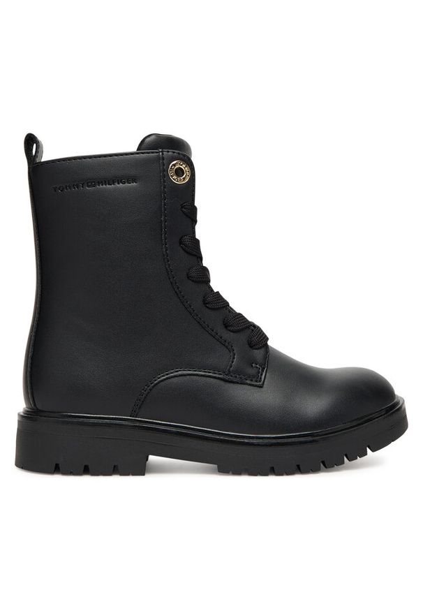TOMMY HILFIGER - Trapery Tommy Hilfiger. Kolor: czarny