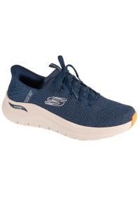 skechers - Buty sportowe męskie, Slip-ins: Arch Fit 2.0 - Look Ahead. Kolor: niebieski