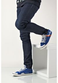 Pepe Jeans - Trampki pepe jeans pms30228. Kolor: niebieski