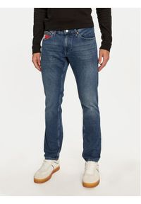 Tommy Jeans Jeansy Scanton DM0DM20404 Niebieski Slim Fit. Kolor: niebieski