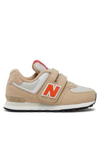 Sneakersy New Balance. Kolor: beżowy #1