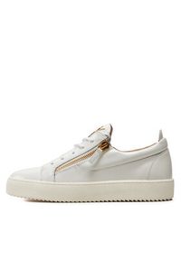 Giuseppe Zanotti Sneakersy RM40033 Biały. Kolor: biały. Materiał: skóra #5