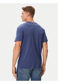 Tommy Jeans T-Shirt DM0DM22538 Niebieski Regular Fit. Kolor: niebieski. Materiał: bawełna #4