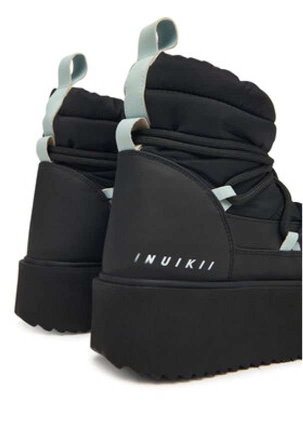 Inuikii Śniegowce Technical Platform 1002.005.0011 Czarny. Kolor: czarny. Materiał: materiał. Obcas: na platformie