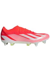 Adidas - Buty piłkarskie adidas X Crazyfast Elite Sg M IF0666 czerwone. Kolor: czerwony. Szerokość cholewki: normalna. Sport: piłka nożna #1