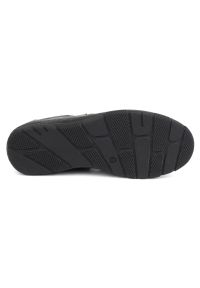 Joker Buty męskie skórzane na lato wsuwane 500J szare. Zapięcie: bez zapięcia. Kolor: szary. Materiał: skóra. Sezon: lato #7
