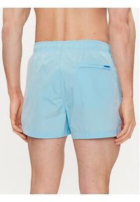 Calvin Klein Swimwear Szorty kąpielowe KM0KM00941 Niebieski Regular Fit. Kolor: niebieski. Materiał: syntetyk #3