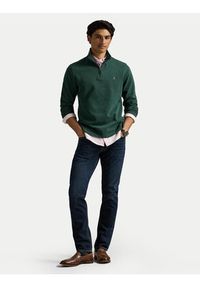 Polo Ralph Lauren Sweter 7,10672E+11 Zielony Regular Fit. Typ kołnierza: polo. Kolor: zielony. Materiał: bawełna #6