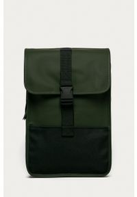 Rains - Plecak 1370 Buckle Backpack Mini. Kolor: zielony. Materiał: neopren #1