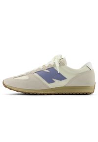Buty unisex New Balance U471AA – beżowe. Kolor: beżowy. Materiał: zamsz. Szerokość cholewki: normalna. Wzór: jodełka. Sezon: lato #5