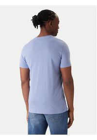 Tommy Jeans T-Shirt DM0DM04411 Niebieski Slim Fit. Kolor: niebieski. Materiał: bawełna #5