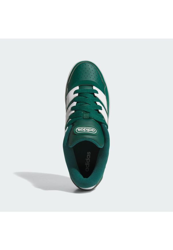 Adidas - Buty Turnaround. Kolor: brązowy, biały, zielony, wielokolorowy. Sport: koszykówka, skateboard