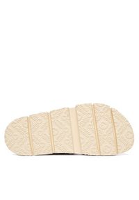 Mou Klapki MU.SW461023A Beżowy. Kolor: beżowy. Materiał: skóra, zamsz #3