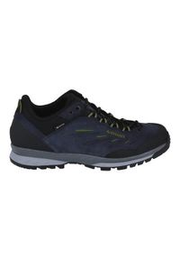 Buty trekkingowe męskie Lowa Delago Low Gtx. Kolor: wielokolorowy. Materiał: skóra. Szerokość cholewki: normalna. Sport: turystyka piesza