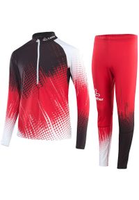 LOFFLER - Löffler Kids WorldCup Racesuit 152 – szybkoschnący, elastyczny. Okazja: na uczelnię. Kolor: wielokolorowy, niebieski, czarny, różowy. Materiał: dresówka. Styl: młodzieżowy #1