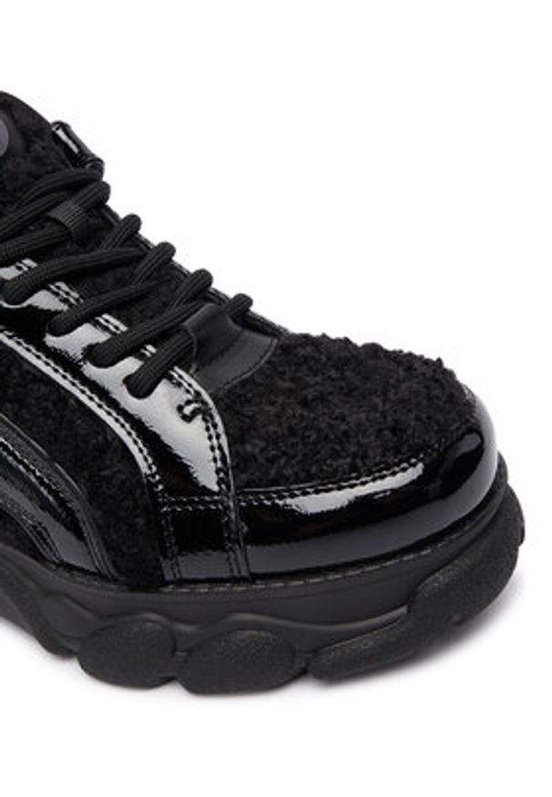 Buffalo Sneakersy Cld Corin Warm 1636532 Czarny. Kolor: czarny. Materiał: skóra
