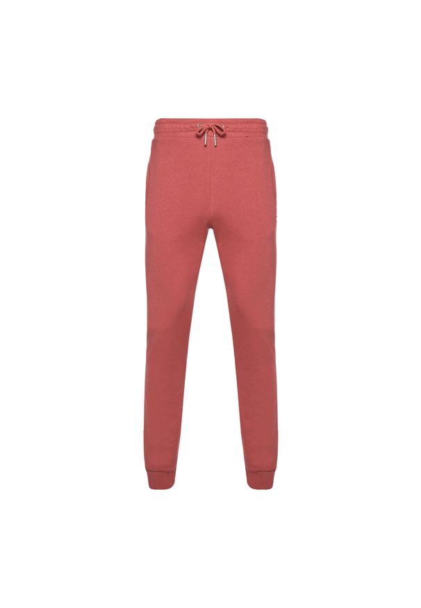 Fila - Spodnie męskie FILA Braives Sweet. Kolor: czerwony. Materiał: dresówka