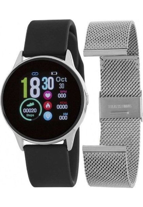 Smartwatch Marea B58001/2 Czarny (B58001/2). Rodzaj zegarka: smartwatch. Kolor: czarny