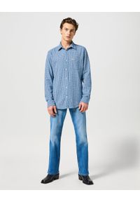 Wrangler - WRANGLER MĘSKA KOSZULA 1 PKT SHIRT WRANGLER BLUE 112357232 W5X2018059 #6