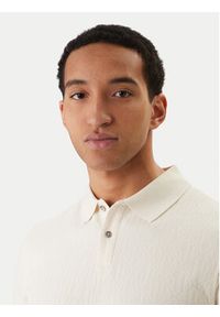 Guess Polo M6RP05 KD181 Écru Regular Fit. Typ kołnierza: polo. Materiał: bawełna #3