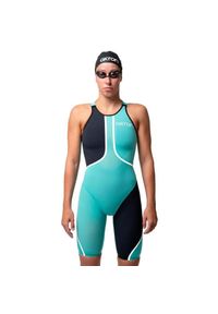 AKRON - Kombinezon Z Odkrytymi Plecami Akron Venom Hero Aqua/Ciemnoniebieski Rozmiar 20. Kolor: niebieski