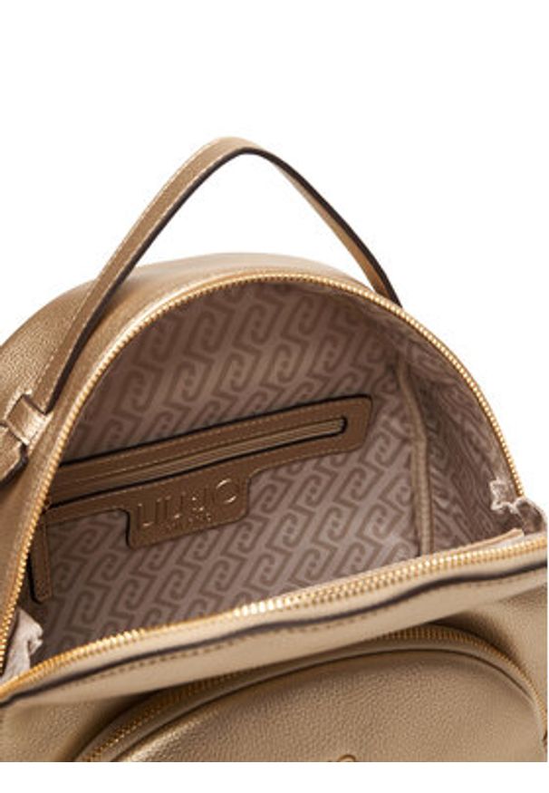 Liu Jo Plecak AA6209 E1012 Złoty. Kolor: złoty. Materiał: skóra