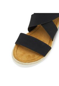 Clara Barson Espadryle Aussie WS2189-26 Czarny. Kolor: czarny. Materiał: materiał #8