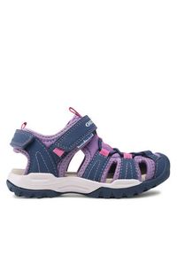 Geox Sandały J Borealis G. A J250WA 01550 C4215 M Fioletowy. Kolor: fioletowy. Materiał: materiał #2