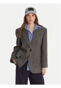 Weekend Max Mara Czapka z daszkiem Alloro 2515571064 Szary. Kolor: szary. Materiał: materiał, bawełna #6