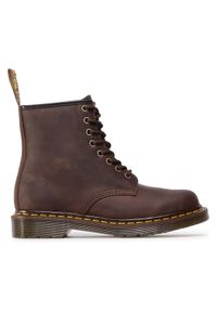 Dr. Martens Glany 1460 11822203 Brązowy. Kolor: brązowy. Materiał: nubuk, skóra