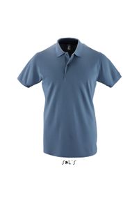 SOL'S - Polo Sol's Perfect. Typ kołnierza: polo. Kolor: niebieski. Styl: elegancki #1