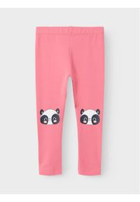 Name it - NAME IT Legginsy Vivian 13225099 Różowy Regular Fit. Kolor: różowy. Materiał: bawełna #1