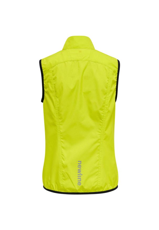 NewLine - Damska kurtka bez rękawów Newline core. Kolor: żółty, wielokolorowy, zielony. Długość rękawa: bez rękawów. Sezon: lato