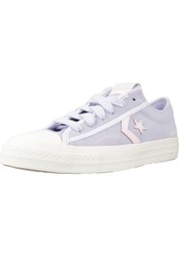Tenisówki Converse Model Star Player 76 Suede Kolor Fioletowy. Kolor: fioletowy. Materiał: tkanina