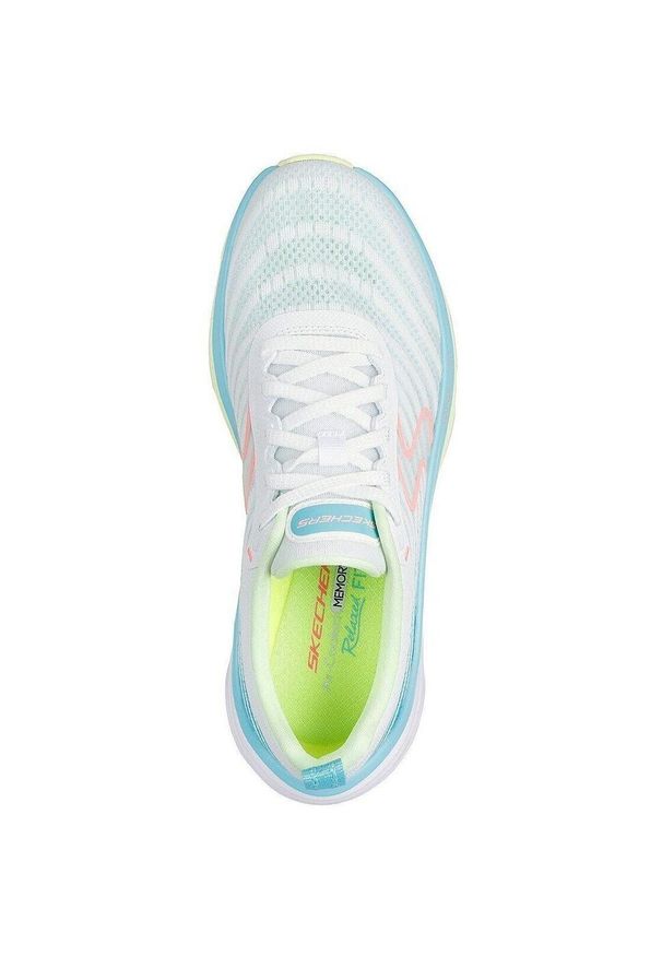 skechers - Adidasy Skechers D'lux Vapor - Cool B, Kobiety. Kolor: biały. Materiał: materiał. Sport: fitness