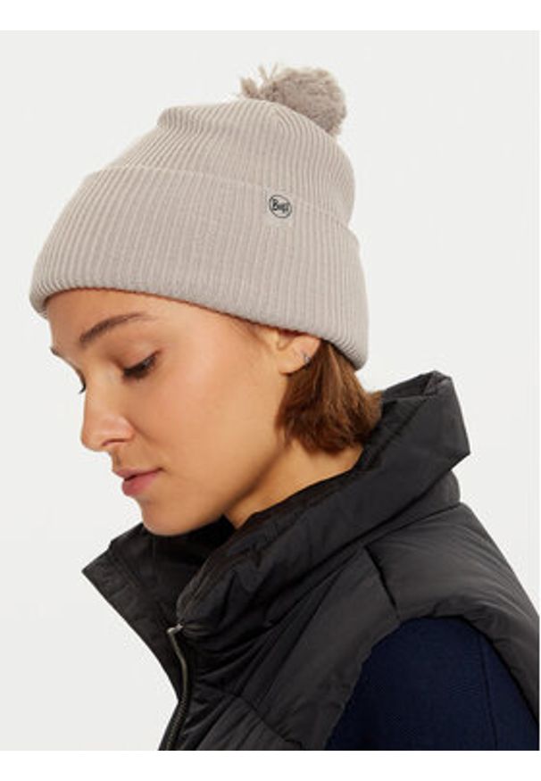 Buff Czapka Knitted Beanie Renvi 134479.954.10 Szary. Kolor: szary. Materiał: materiał