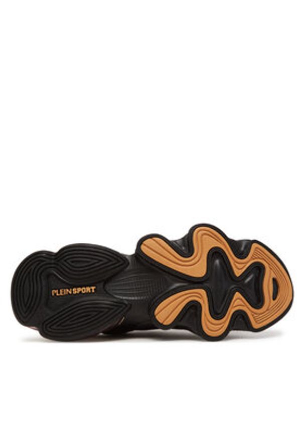 Plein Sport Sneakersy Thunderbeast // GEN.X.05 SAES USC0750 STE003N Czarny. Kolor: czarny. Materiał: materiał