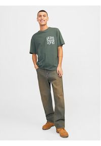Jack & Jones - Jack&Jones T-Shirt Lafayette 12250435 Zielony Standard Fit. Kolor: zielony. Materiał: bawełna #6