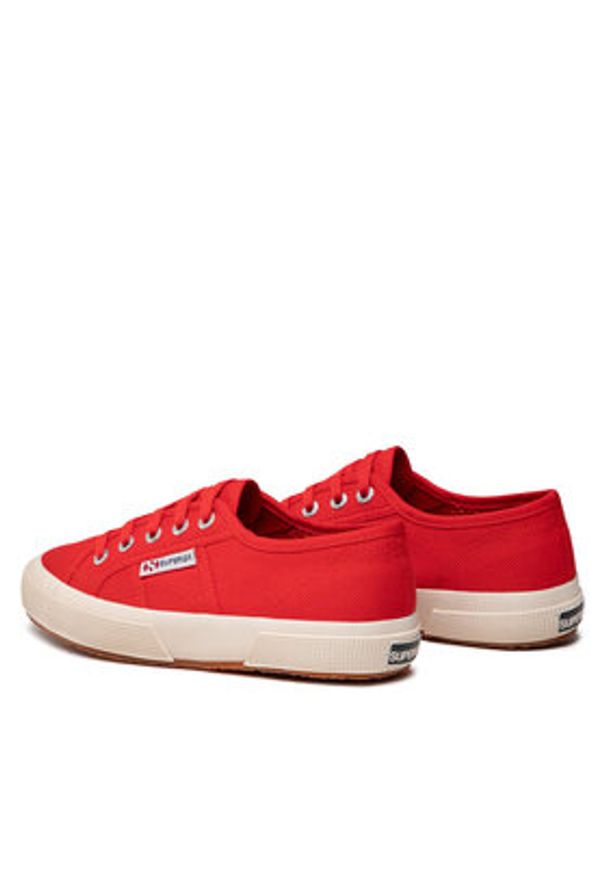 Superga Tenisówki 2750 Cotu Classic S000010 Czerwony. Kolor: czerwony. Materiał: materiał