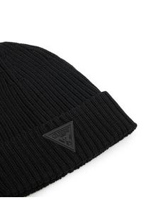 Guess Czapka AM9460 WOL01 Czarny. Kolor: czarny. Materiał: materiał #3