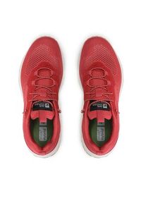 Jack Wolfskin Sneakersy Dromoventure Knit Low W 4056751 Czerwony. Kolor: czerwony. Materiał: materiał