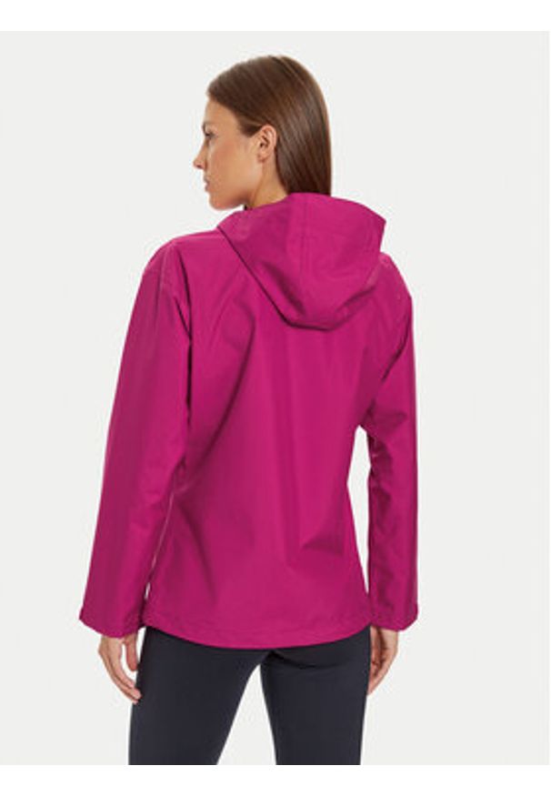 Helly Hansen Kurtka przeciwdeszczowa Seven J Rain 62066 Różowy Regular Fit. Kolor: różowy. Materiał: syntetyk