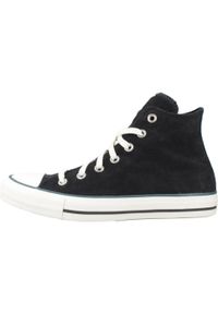 Converse - Buty CONVERSE CHUCK TAYLOR ALL STAR CONTRAST SUEDE Czarny. Kolor: czarny. Materiał: tkanina. Styl: sportowy #2