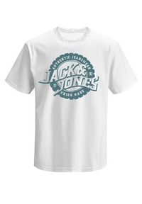 Jack & Jones Komplet 4 t-shirtów Blubaron 12291659 Kolorowy Regular Fit. Materiał: bawełna. Wzór: kolorowy